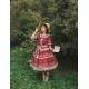 Yolanda Cranberry And Four-Leaf Clover Cardigan Skirt JSK and OP(Reservation/3 Colours/Full Payment Without Shipping)